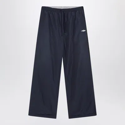 Balenciaga Reversible Jogging Trousers In Cotton Blend Men In Blue