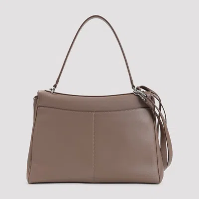 Balenciaga Taupe Rodeo Shoulder Bag In Nude