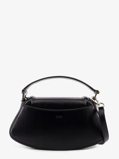 Hugo Boss Boss Women Ariell Leather Shoulder Bag In Black