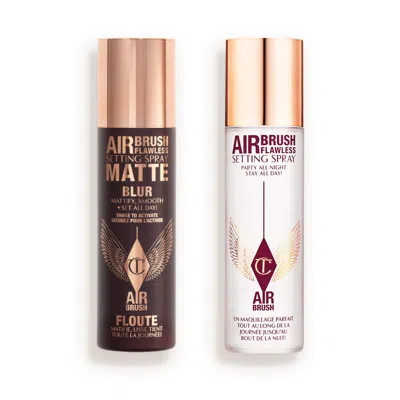 Charlotte Tilbury Airbrush Flawless Setting Spray Duo - Face Kit In Multi