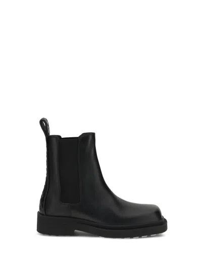 Bottega Veneta Women Ben Chelsea Ankle Boots In Black