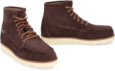 Sebago Tala Mid Suede. Scarponcino In Pelle Scamosciata Trattata Con Un Ricca Combinazione Di Oli Per Un Ef In Brown