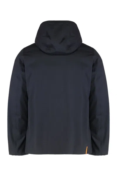 Rrd Terzilio Floating Storm Zipped-hooded Jacket In Blue
