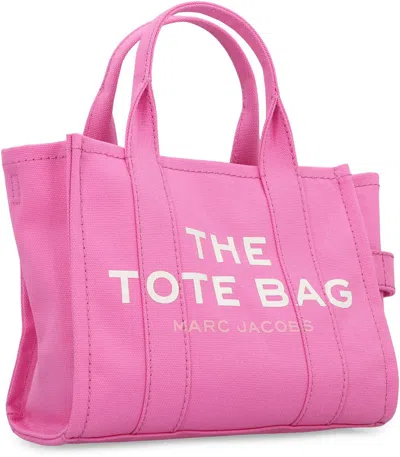 Marc Jacobs La Traduzione Di The Small Tote Bag In Canvas Dallinglese (en) Allitaliano (it) È: La Piccola Borsa  In Pink