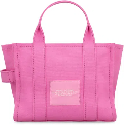 Marc Jacobs La Traduzione Di The Small Tote Bag In Canvas Dallinglese (en) Allitaliano (it) È: La Piccola Borsa  In Pink