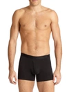 Derek Rose Jack Pima Cotton Stretch Trunks, Black