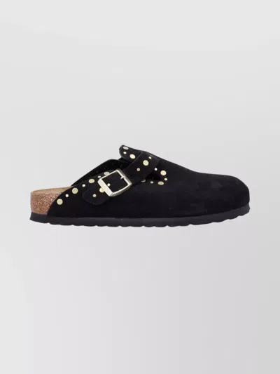 Birkenstock Contoured Sandals With Adjustable Straps And Ergonomic Footbed In Black