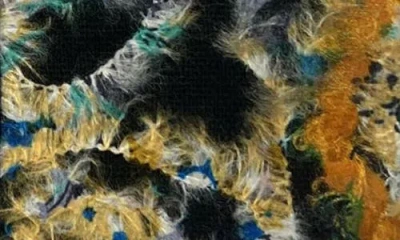 Marcus Adler Abstract Jersey Touchscreen Gloves In Multi