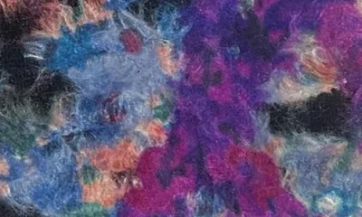 Marcus Adler Abstract Jersey Touchscreen Gloves In Purple