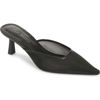 Steve Madden Lisbeth Pointed Toe Mule In Black