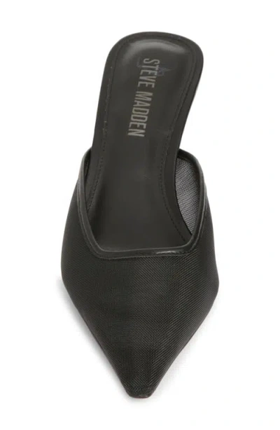 Steve Madden Lisbeth Pointed Toe Mule In Black