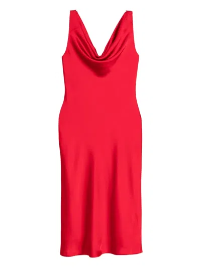 Norma Kamali Maria Dress In Red