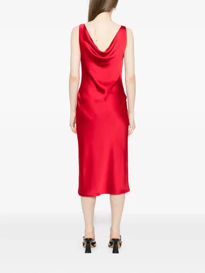 Norma Kamali Maria Dress In Red
