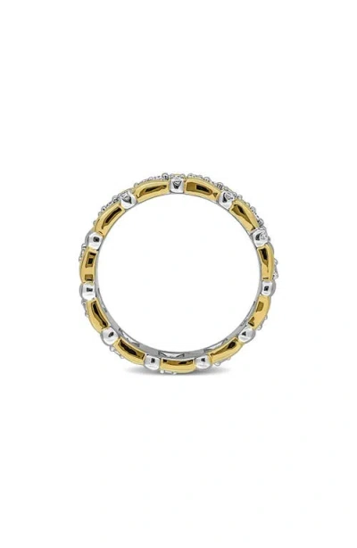 Created Forever Lab Grown Diamond Eternity Band Ring In Silver