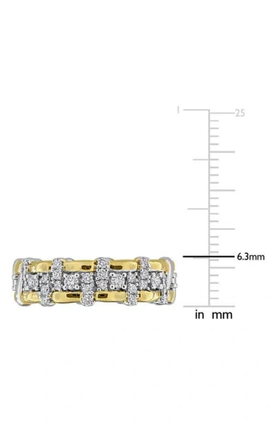 Created Forever Lab Grown Diamond Eternity Band Ring In Silver