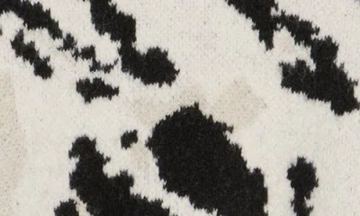 Bobeau Mock Neck Dolman Sleeve Boxy Sweater In Multi