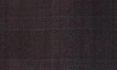 John Varvatos Star Usa Plaid Wool Suit In Brown