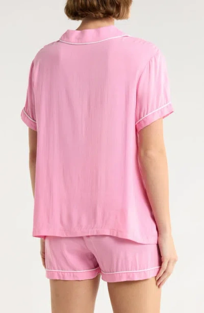 Tart Dixie Short Sleeve Pajamas Set In Pink
