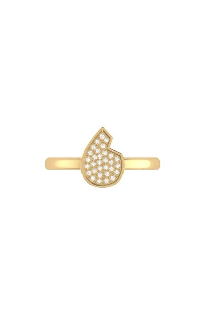 Luvmyjewelry Street Cycle Diamond Ring In Gold