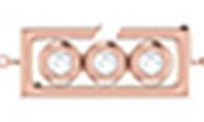 Luvmyjewelry Home Traffic Light Diamond Station Necklace In Metallic