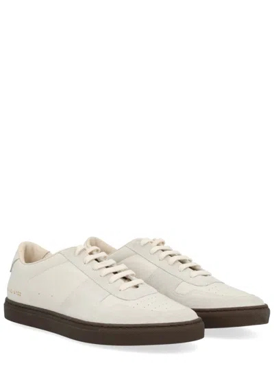 Common Projects Minimalist Low-top Sneakers With Contrasting Sole In White