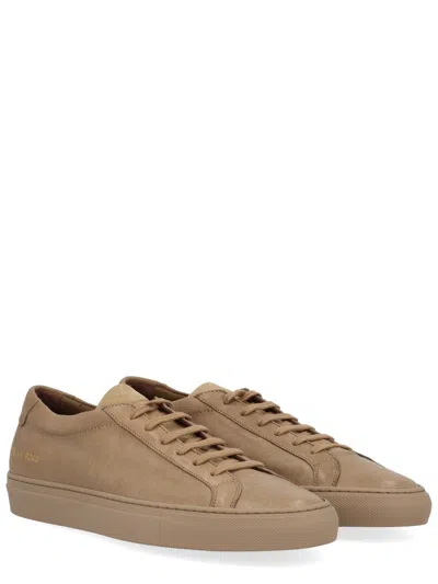 Common Projects "achilles Premium" Sneaker In Brown