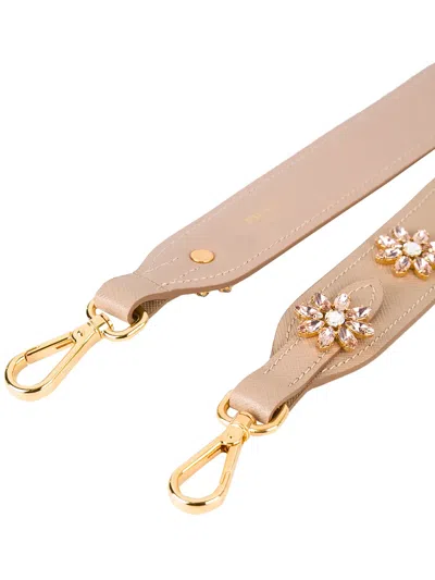 花朵造型水晶镶嵌背带