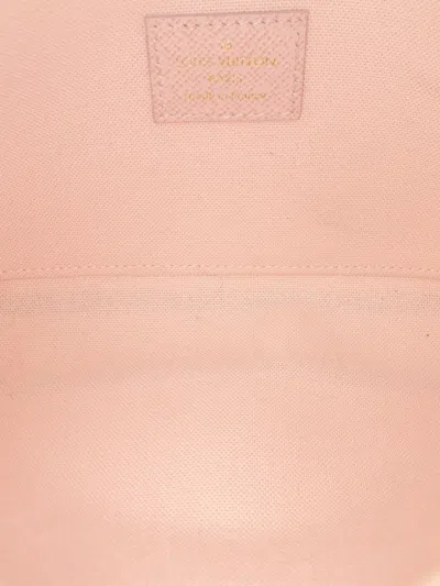 Pre-owned Louis Vuitton 2017 Monogram Lovely Birds Pochette Felicie Crossbody Bag In Brown