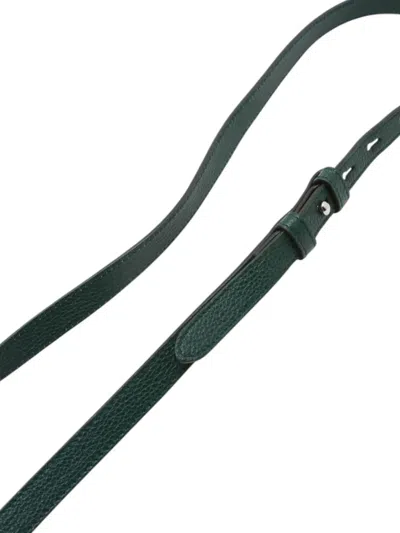 Pre-owned Gucci 2016-2025 Small Grained Calfskin Zumi Top Handle Bag Satchel In Green