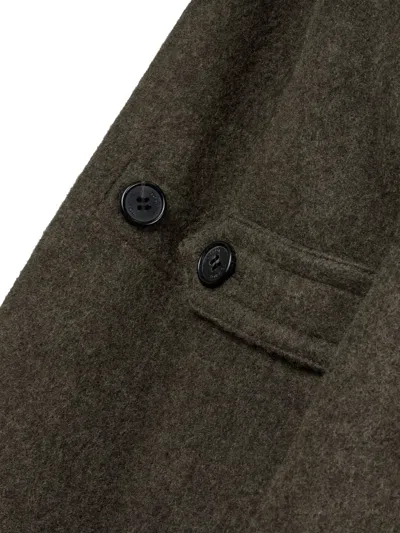 Studio Tomboy Buttoned-fastening Coat In Brown