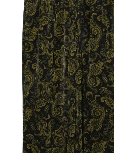 佩斯理印花长裤