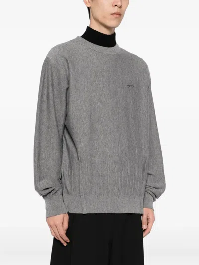 Songzio Edge Fold Jumper In Gray