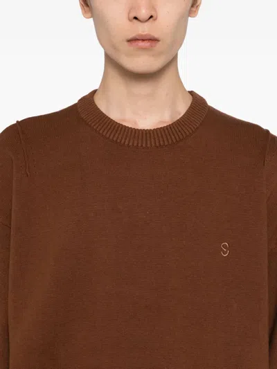 Songzio Origin Paris Jumper In Brown