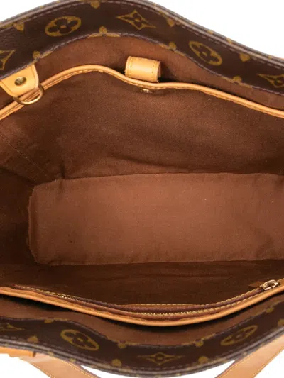 Pre-owned Louis Vuitton 2000 Monogram Vavin Gm Tote Bag In Brown