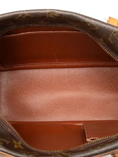 Pre-owned Louis Vuitton 2002 Monogram Cite Mm Shoulder Bag In Brown