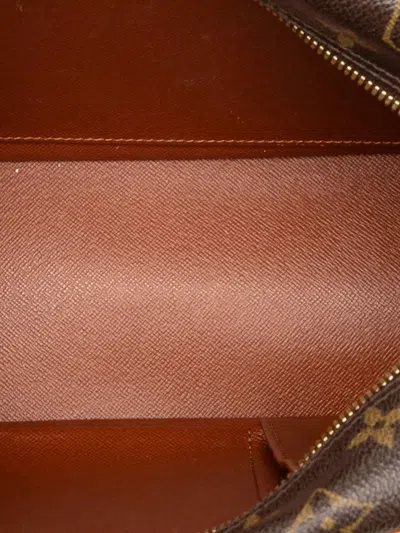 Pre-owned Louis Vuitton 2002 Monogram Cite Mm Shoulder Bag In Brown