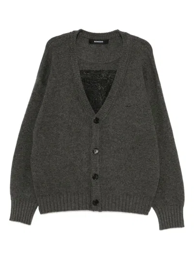 Songzio Knight Cardigan In Gray