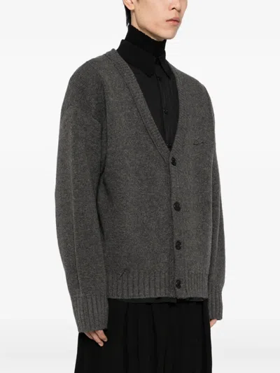 Songzio Knight Cardigan In Gray