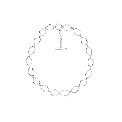 Lucy Quartermaine Women's Silver Eternal Volcan Necklace In Metallic