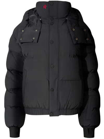 Perfect Moment Maya Hooded Jacket In Black