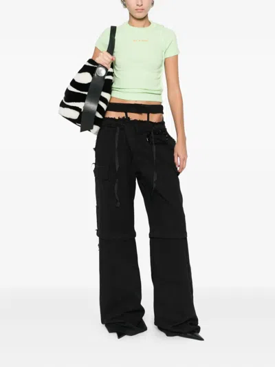 Ottolinger Logo-print T-shirt In Green