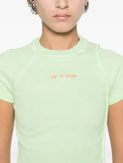 Ottolinger Logo-print T-shirt In Green