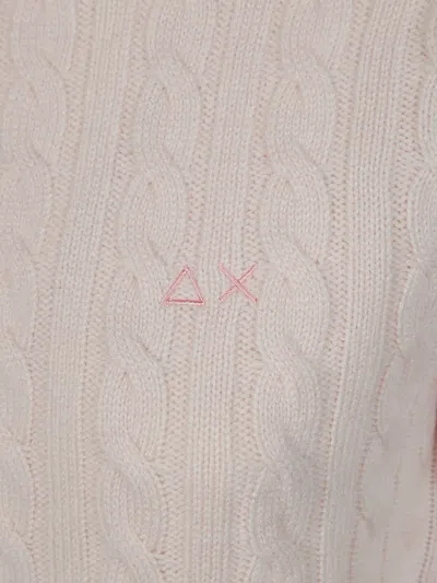 Sun 68 Pullover Mit Zopfmuster In Neutral