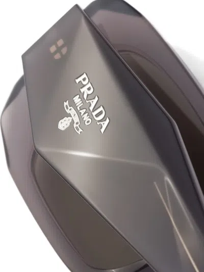 Prada Symbole Sunglasses In Brown