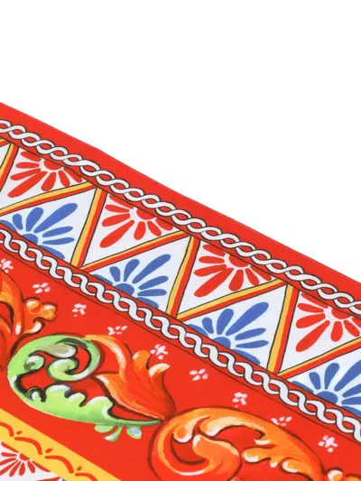 Dolce & Gabbana Kissenbezüge Aus Baumwolle (2er-set) In Multi