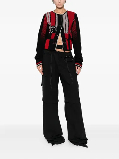 Ottolinger Abstract-pattern Cardigan In Multi