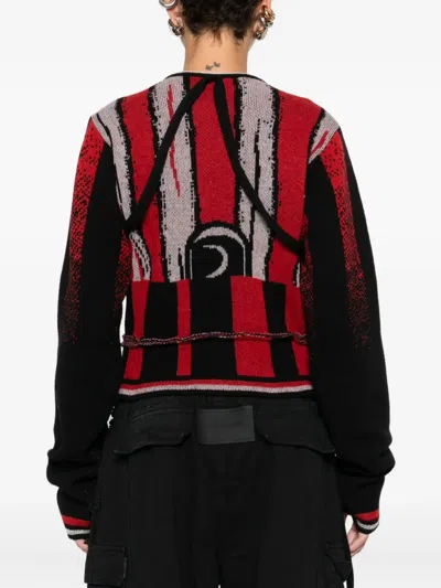 Ottolinger Abstract-pattern Cardigan In Multi