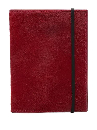 Sapio Texturiertes Portemonnaie In Red
