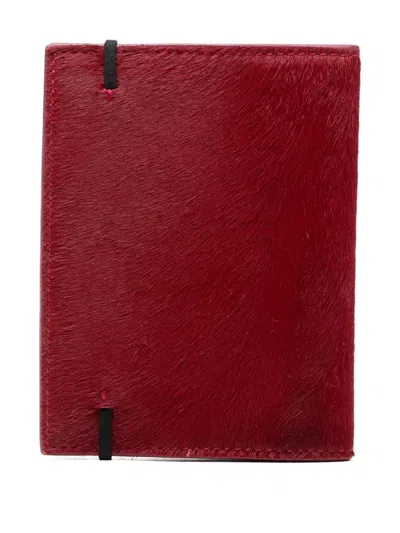 Sapio Texturiertes Portemonnaie In Red