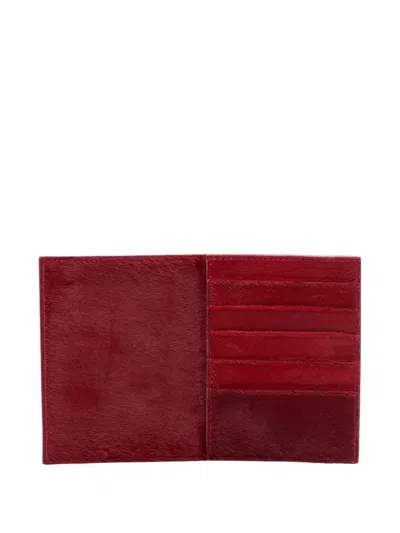 Sapio Texturiertes Portemonnaie In Red